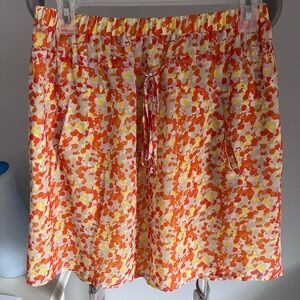 🌻3/25$ Armani Jeans floral flowy skirt size 6